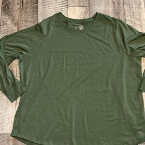 - TERRA & SKY Long sleeve‎ top- size 2XL
